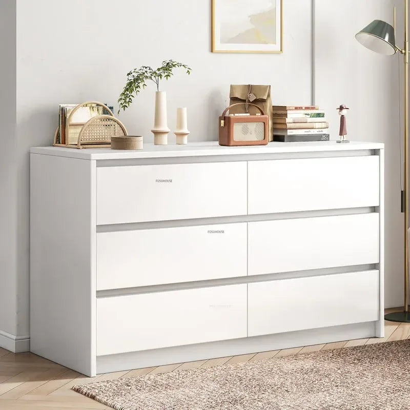 Modern MDF Living Room Cabinet Househol Living Room Furniture Against The Wall Chest Of Drawers Bedroom Storage Cabinet