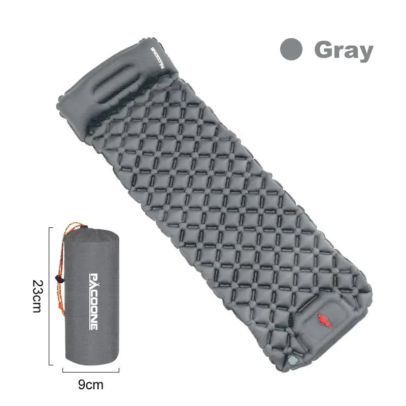 Outdoor camping sleeping mat, ultra-lightweight and portable, foldable inflatable mattress