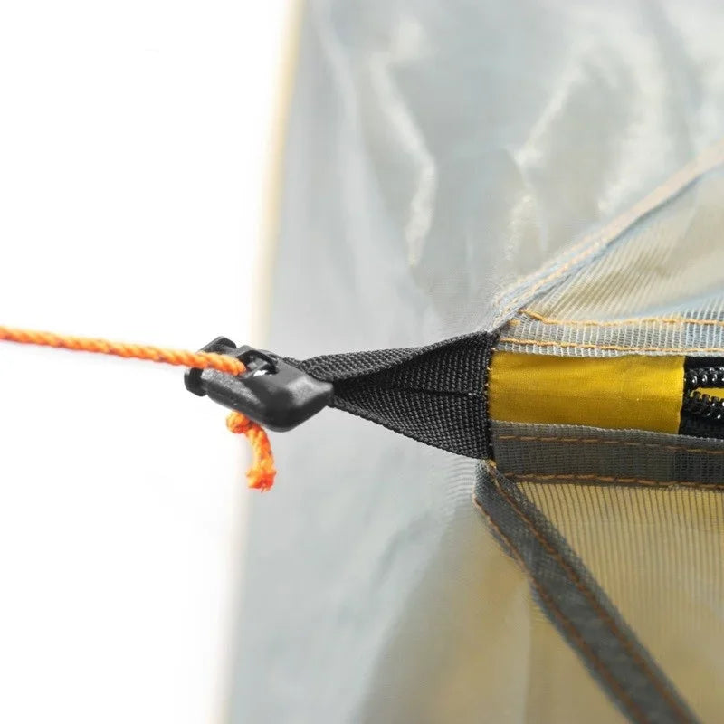 HIKEBURGER Jian Outdoor 1P Inner Tent Camping Bivy Insect-proof Sleeping Bag Set Ultralight Mountain Climbing Pole Less Shelter