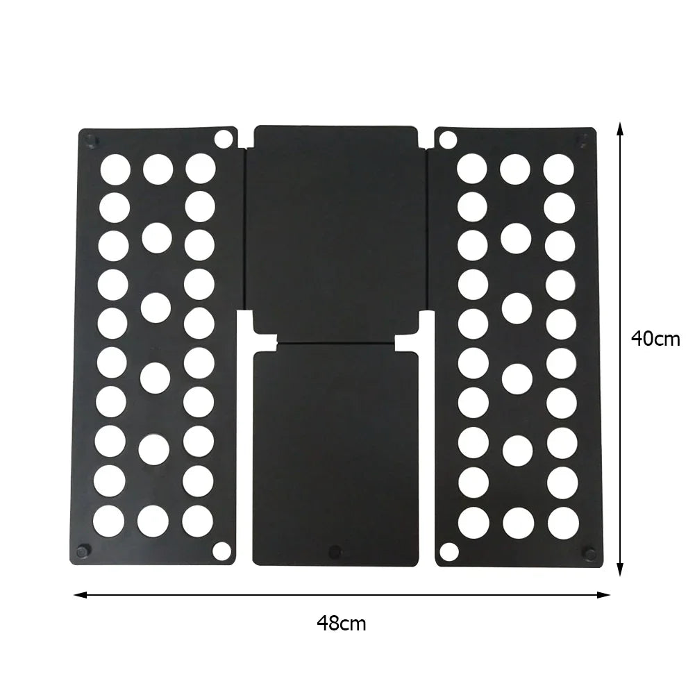 Plastic Folding Clothes Board Easy and Fast Kids Laundry Folder Folding Shirt Board Home Storage Tools for Quick Folding Clothes