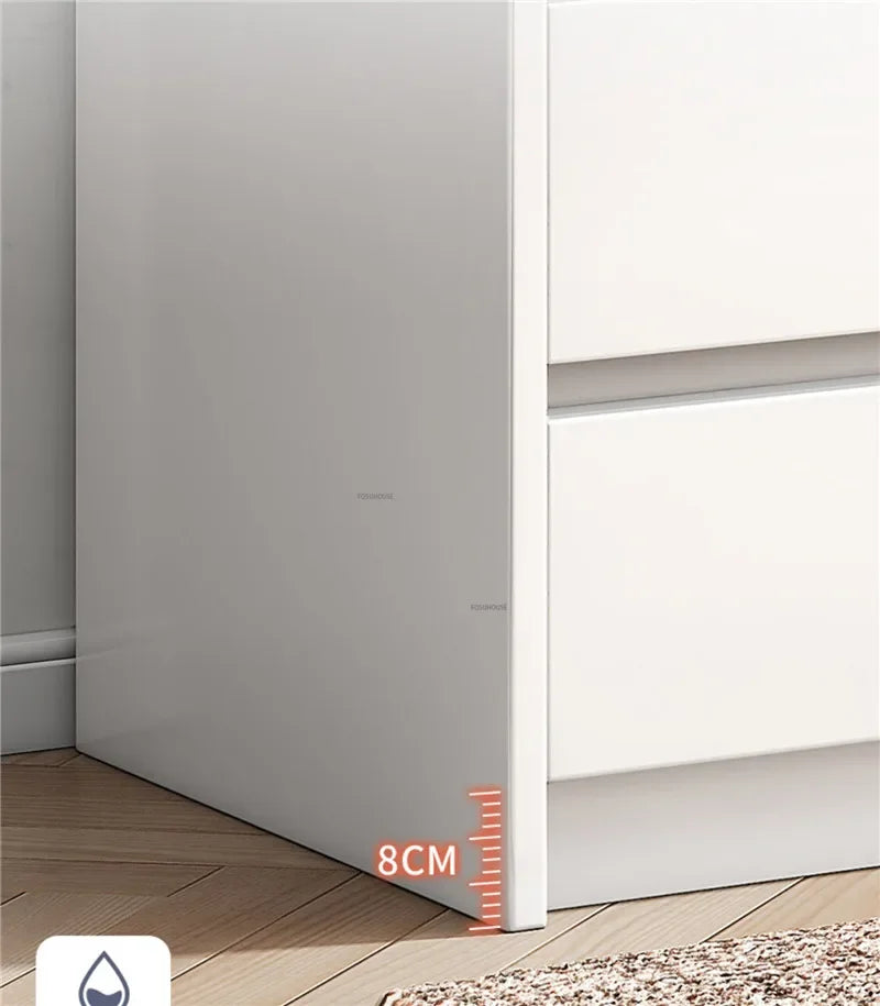 Modern MDF Living Room Cabinet Househol Living Room Furniture Against The Wall Chest Of Drawers Bedroom Storage Cabinet