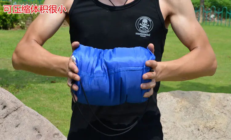 Envelope Sleeping Bag Cotton Summer Camping Sleeping Bag Lightweight Family Outdoor Sleeping Bag Breathable Warm Weather Sleep