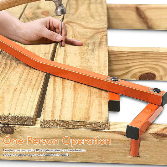 New Bow Wrench Deck Tools Adjustable Steel Deck Bender Deck Board Puller Deck Bending Bow Straightening Tool Bender Installation