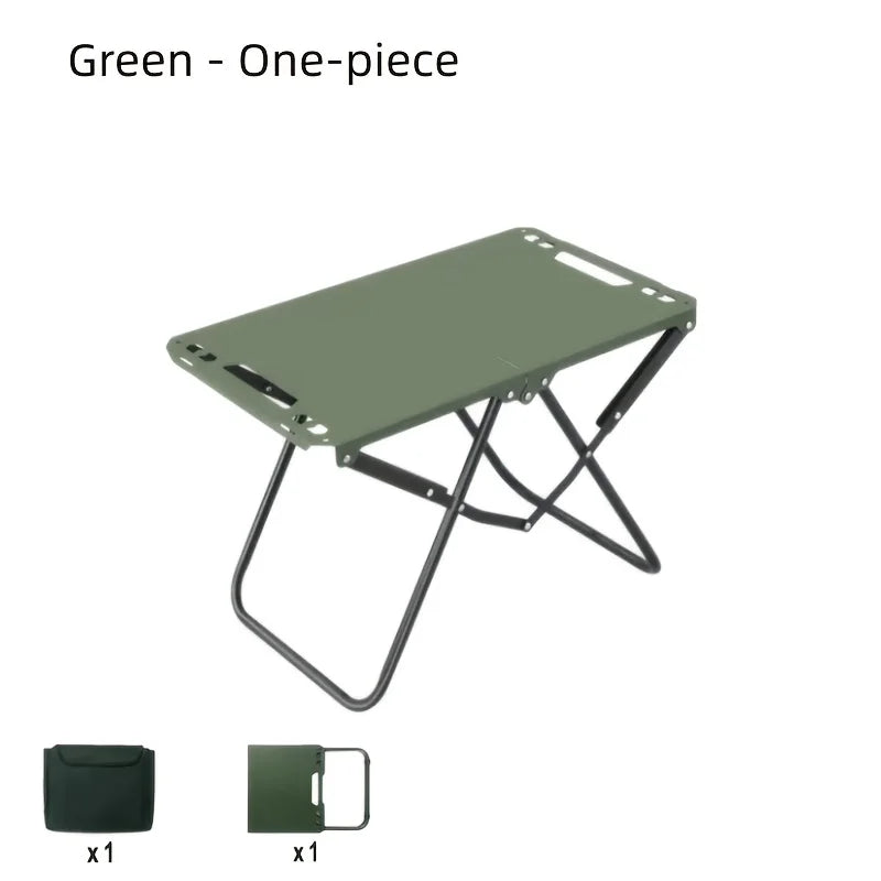 Portable Folding Table - Lightweight with Foldable & Detachable Legs - Compact Suitable for Camping, Picnic, BBQ, Hiking, Beach