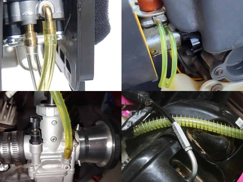 Fuel Gasoline Hose Yellow Polyurethane Petrol Pipe for Motorcycle Car Oil Resistant Flexible Tube Dia 2mm 3mm 4mm 5mm 6mm 7mm