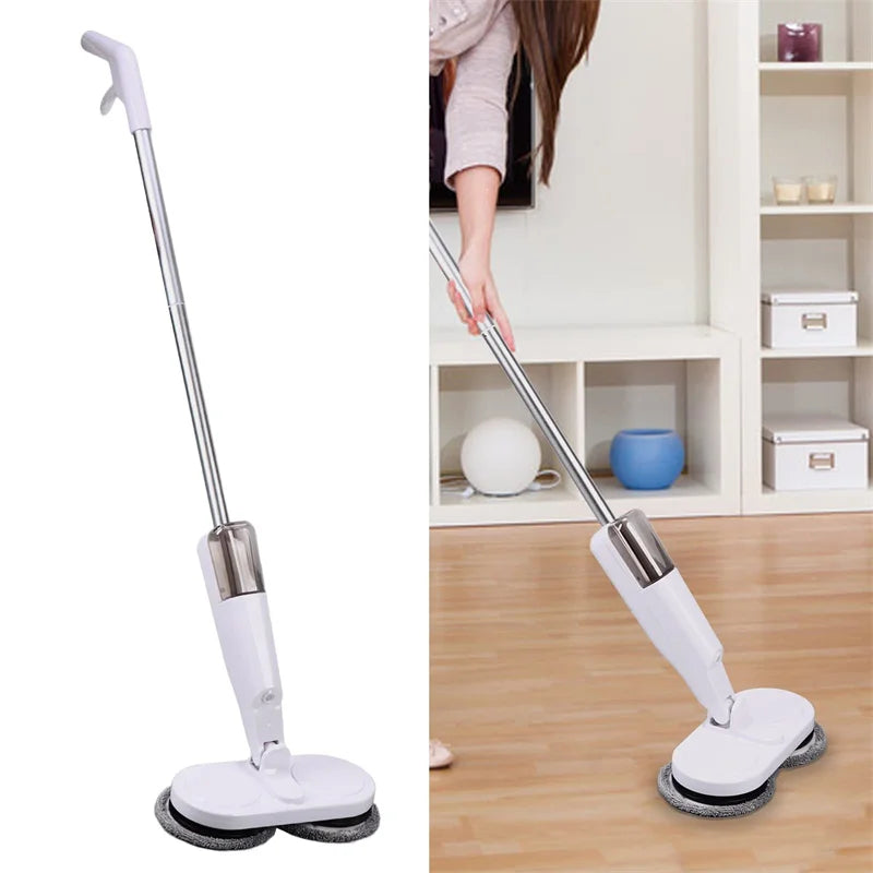 Cordless Spin Mop Cleaner Two In One Home Cleaning