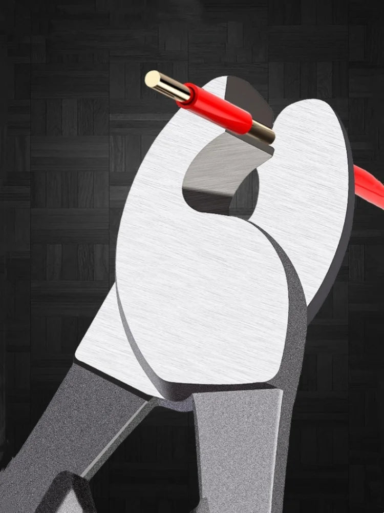 6/8/10Inch Wire Stripper Multifunctional Non-Slip Wire Cable Cutter Mechanical Electrician Professional Pliers DIY Hand Tools