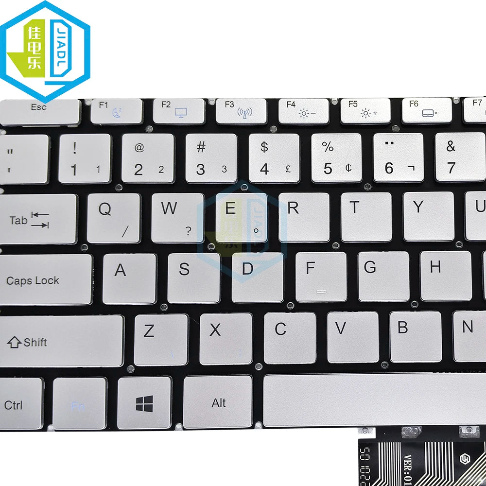 BR Brazil Brazilian Keyboard For Compaq Presario CQ-27 CQ27 For Axioo Mybook Pro 14 P414 P421 X5 14-P414 Laptop Silver Keycaps
