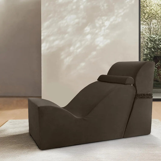 Ergonomic Yoga Chair Chaise Lounge Living Room Meditation Stretching Foam, Customized