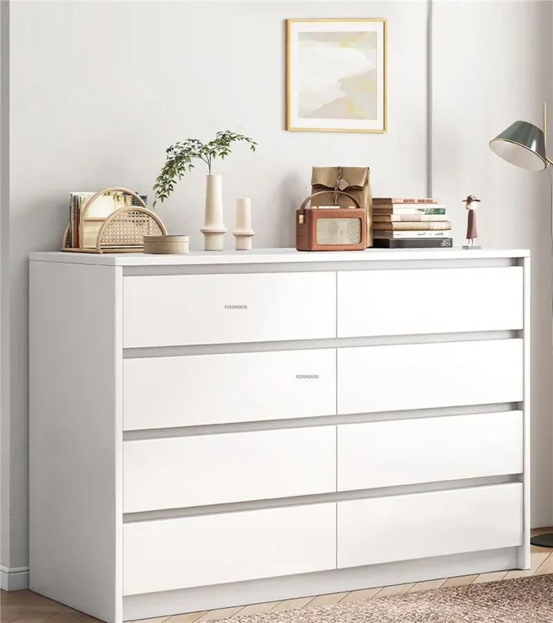 Modern MDF Living Room Cabinet Househol Living Room Furniture Against The Wall Chest Of Drawers Bedroom Storage Cabinet