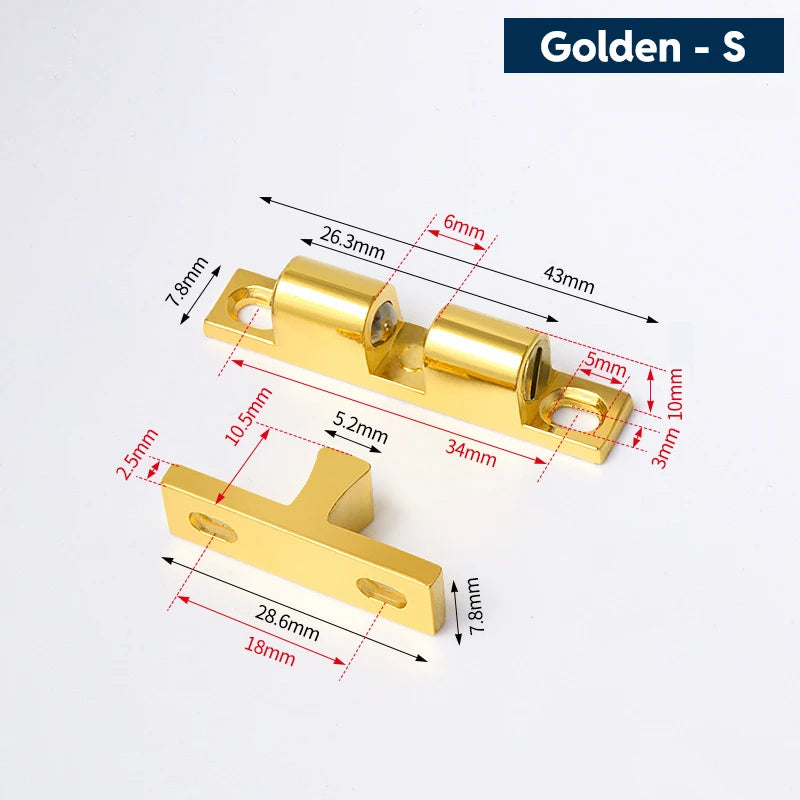 Stainless Steel Magnetic Door Latch For Furniture Cabinets