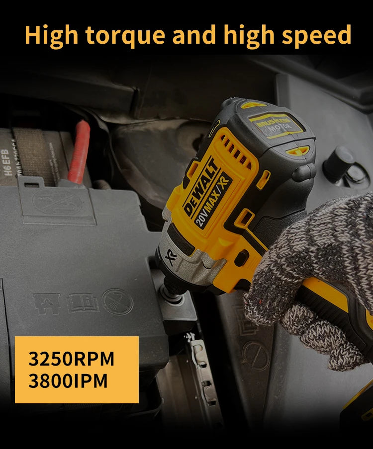 DEWALT DCD887 Wireless Brushless Electric Screwdriver Drill Tool Cordless Power Tool for Removing Screws And Drilling