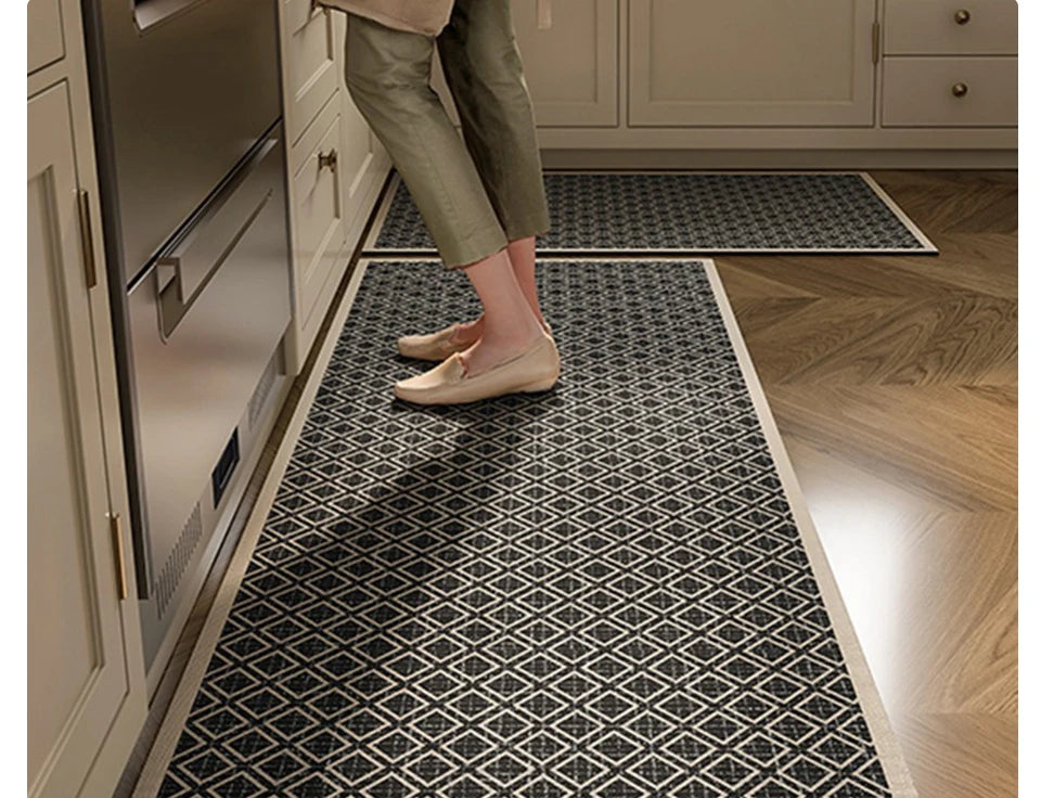 Kitchen Floor Mat Absorbent Non-slip Carpet Diatom Mud Long Foot Mats Minimalist Style Home Decoration Rug for Bathroom 주방 카펫