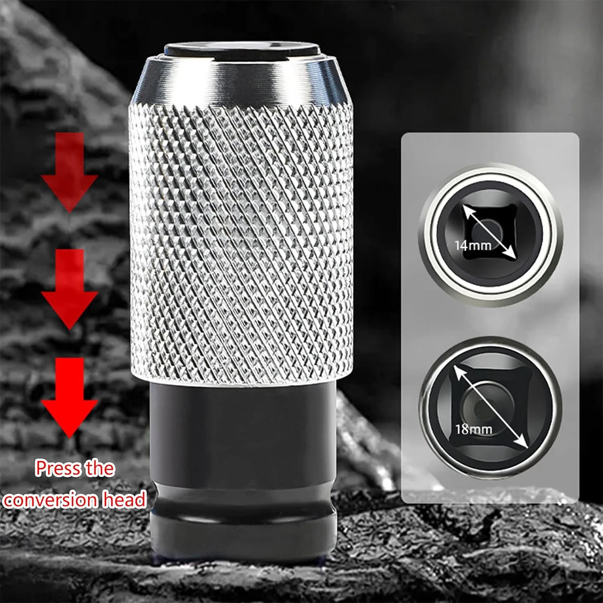 Electric Drill Wrench To Electric Hammer Convert Adapter Transform Electric Wrench To Hammer For Home Repairs