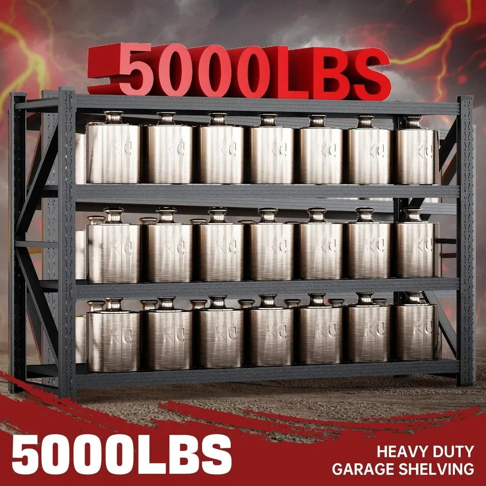 5000LBS Storage Shelves Heavy Duty Adjustable Garage Shelving