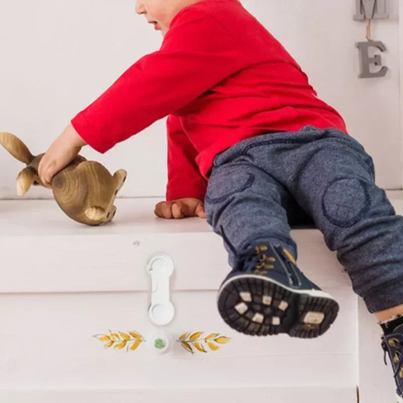 2/5PCS Home Baby Safety Multifunctional Drawer Lock Baby Proof Cabinet Locks Child Safety Door Locks  Baby Protection
