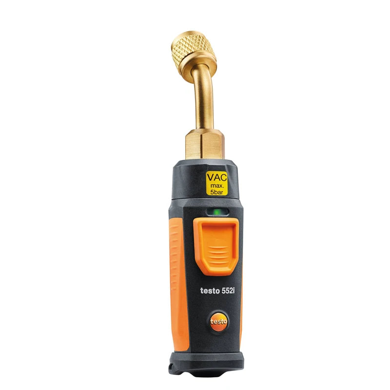 Testo 552 Digital Vacuum Gauge Testo 552i Smartphone App Controlled Wireless Air Conditioning Refrigeration Systems Vacuum Probe