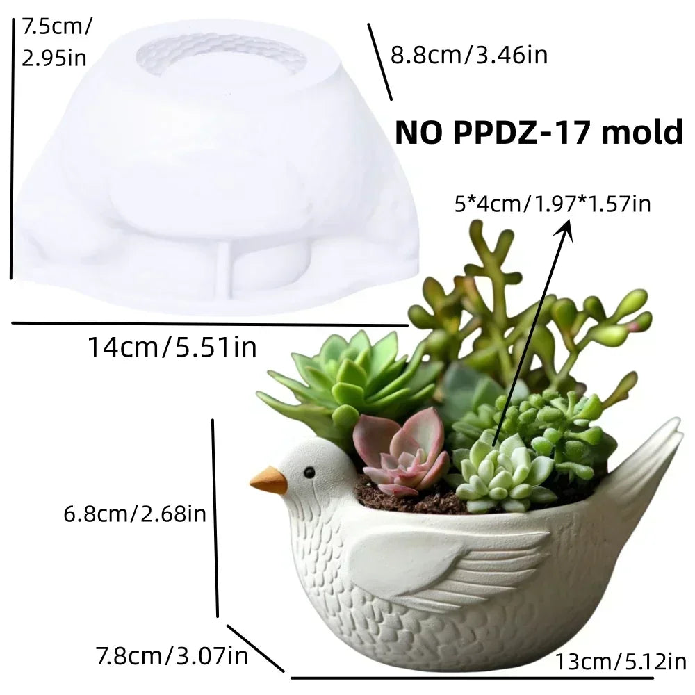 Witch Magic House Relief Pumpkin Succulent Plant Flower Pot Resin Mold  House Relief Storage Box Castle Candle Cup Gypsum Molds