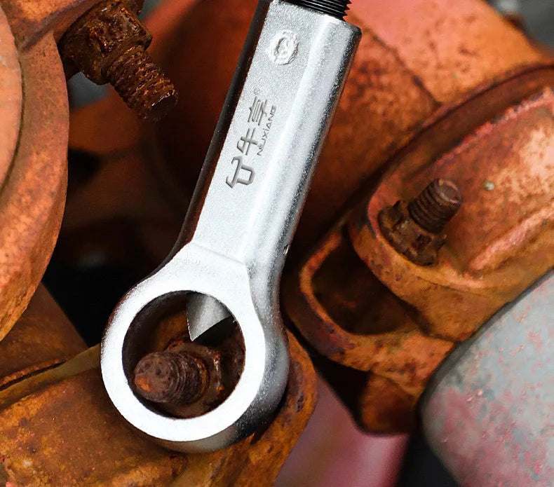 Nut Screw Splitter Set Remover Tools,Rusted Nut Breaker,Steel Remover Extractor,Manual Pressure Nut Cracker Metal Splitter