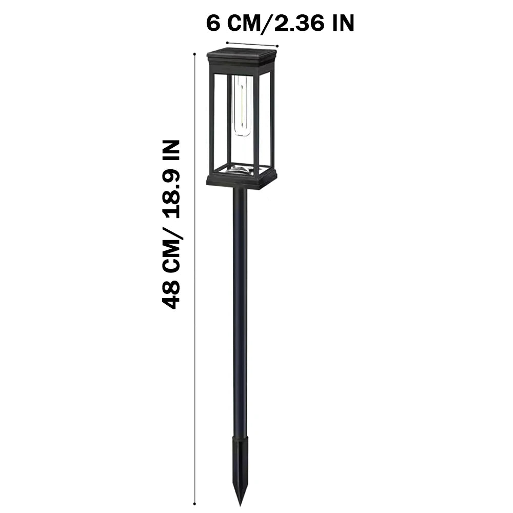 Solar Led Pathway Lights Automatic Waterproof Garden Decor