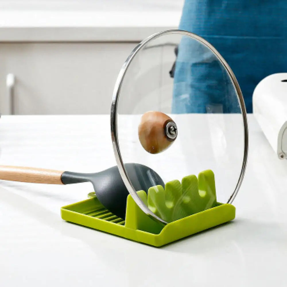 Spoon Rest Organizer For Kitchen Utensil Storage On Counter