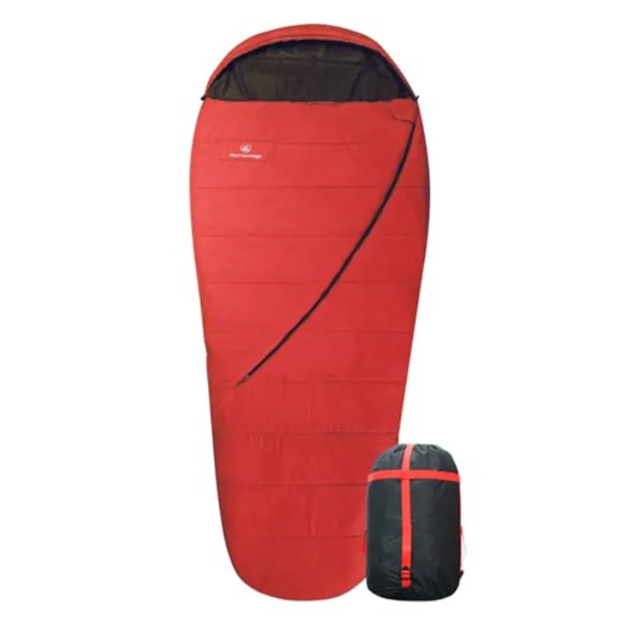 Balance Sleeping Bag for AdultColdandWarm Weather with Compression Sack and Water Resistant for Family Camping Travel and Car C