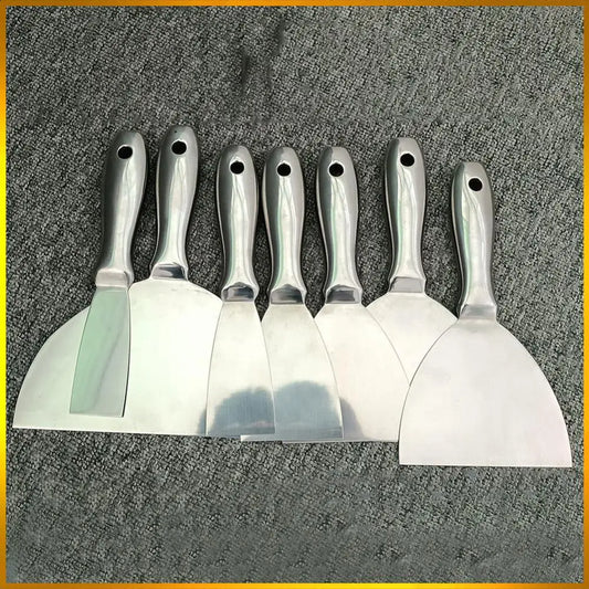 One-Piece Stainless Steel Putty Knife Spackle Tool Painters Knife Spatula Scraper for Spackling Patching and Painting