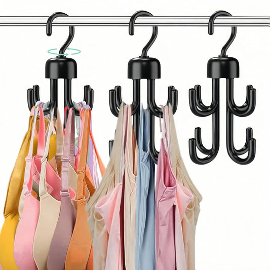 Multifunctional Closet Hook, Rotatable Hanging Organizer Closet Clothes Hangers Handbags Storage Hooks