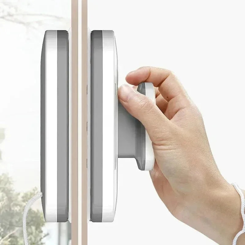 Magnetic Window Cleaner Double-Sided Glass Wiper for High-Rise Home Use Strong Magnet Double Layer Glass Cleaning Brush Tool Kit