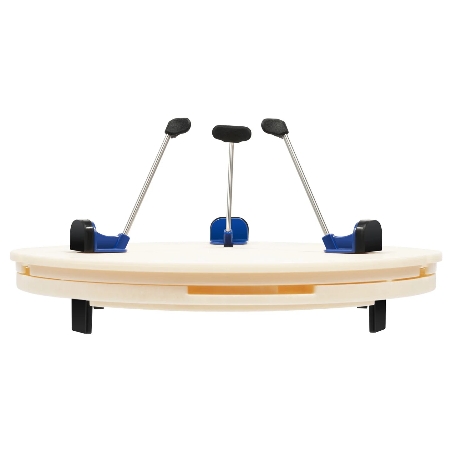 Pottery Machine Turntable Clamp with 5 Set Support Feet White Abs Ceramic Art Repair Tool Ceramic Trim Holder Centers Clip