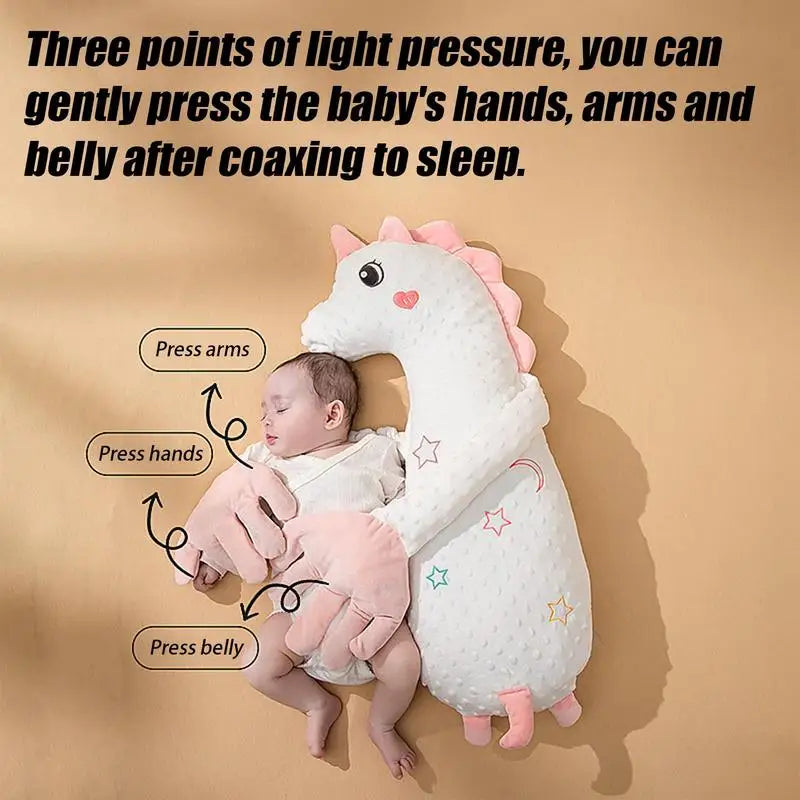 Baby Sleep Patting Palm Plush Soother With Adjustable Remote