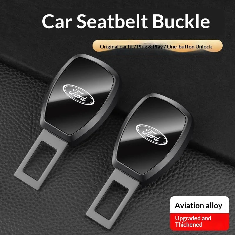 For Ford Mondeo Focus Explorer Escape Kuga Everest Bronco F-150 Ranger Transit Car Seat Belt Clip Extender