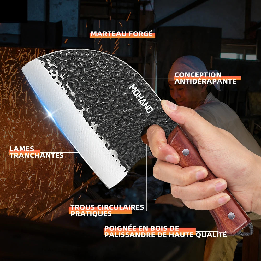 ZENG 14 Piece Kitchen Knife Set With Precision Sharpener