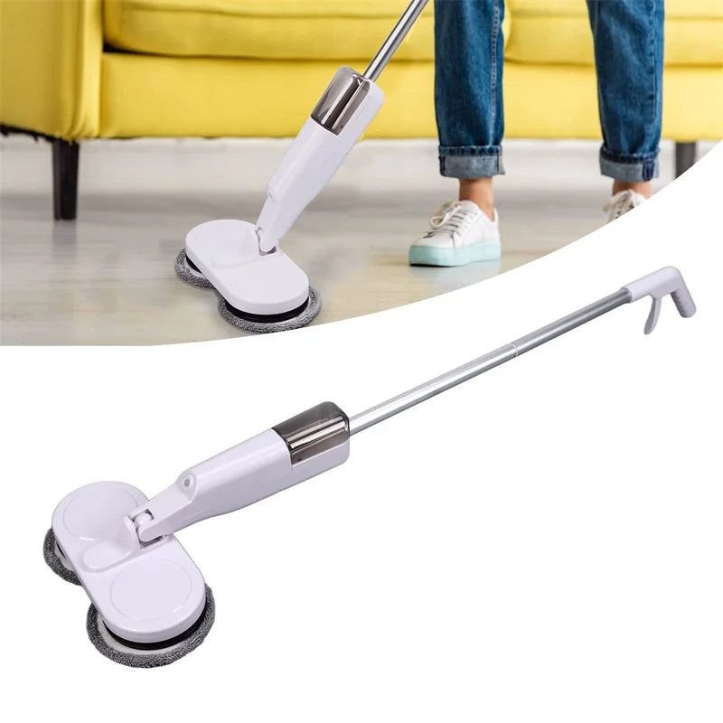 Cordless Spin Mop Cleaner Two In One Home Cleaning