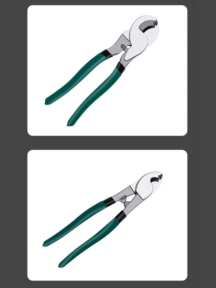 6/8/10Inch Wire Stripper Multifunctional Non-Slip Wire Cable Cutter Mechanical Electrician Professional Pliers DIY Hand Tools