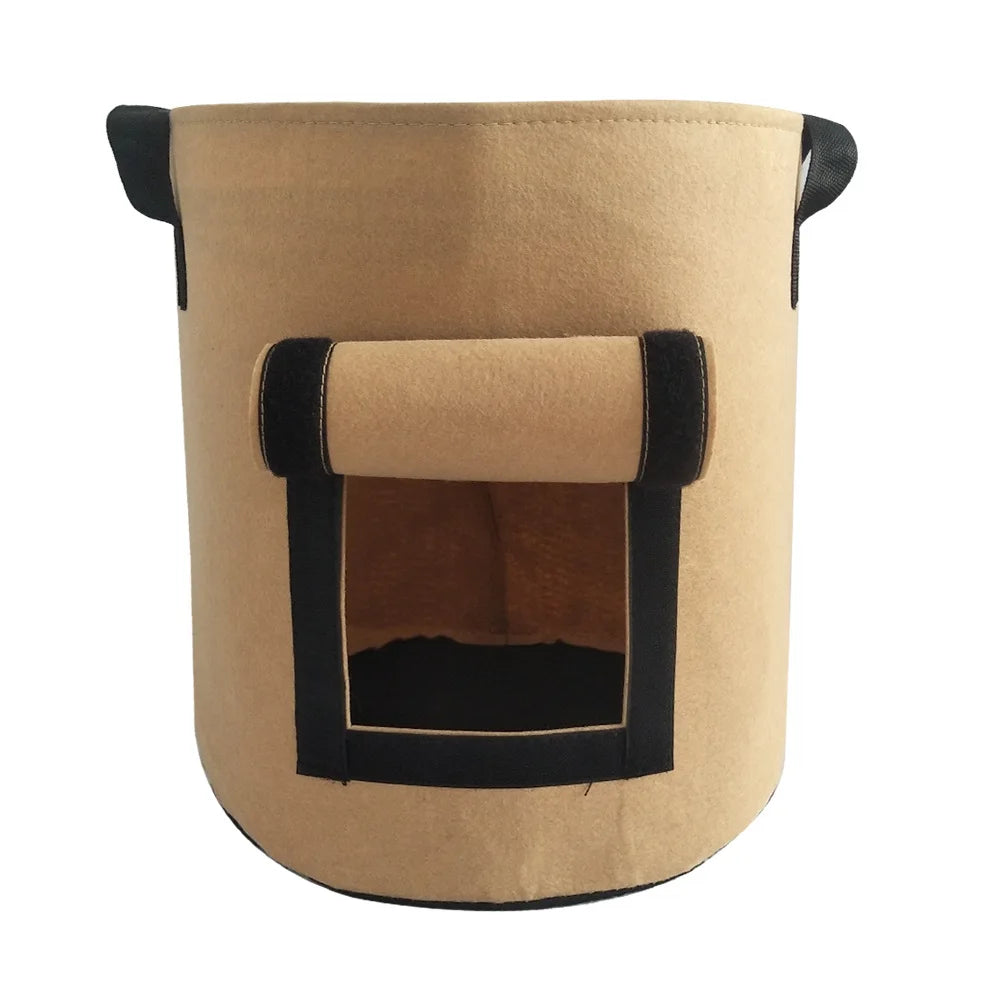 3Styles Felt plant grow bags nonwoven fabric garden potato pot greenhouse vegetable growing bags moisturizing vertical tools