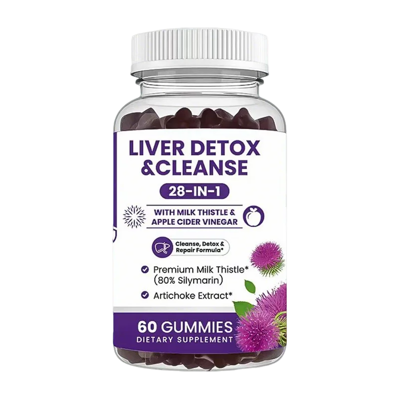 Liver Cleanse & Detox Gummies - Improve Digestion, Enhance Immunity, Help Cleanse The Liver and Promote MetabolismSupplements