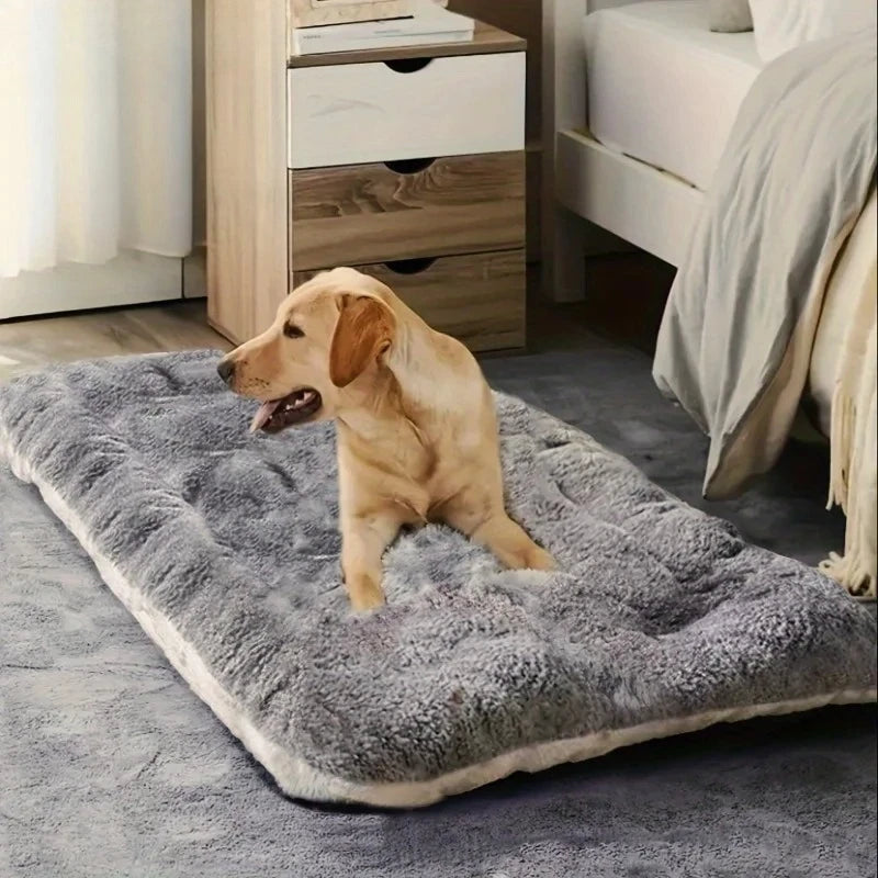 Thickened Plush Dog Bed Sofa Breathable Comfortable Pet Mat