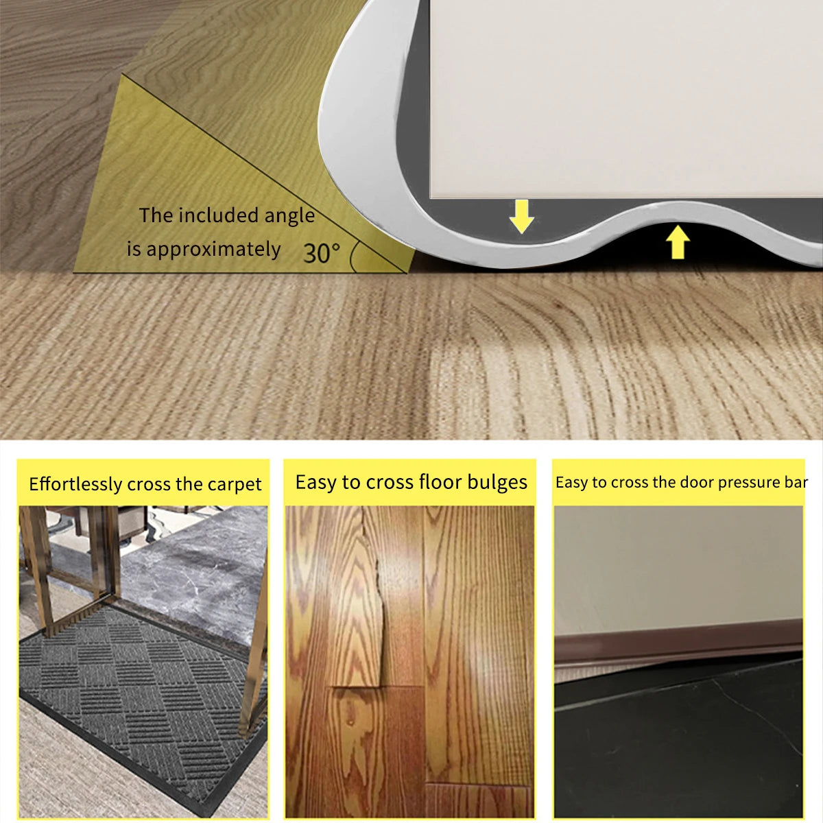 New Hot PVC Flexible Door Bottom Sealing Strip Under Door Draft Stopper Sealing Strip OundProof Gasket Weatherstrip Draft Guard