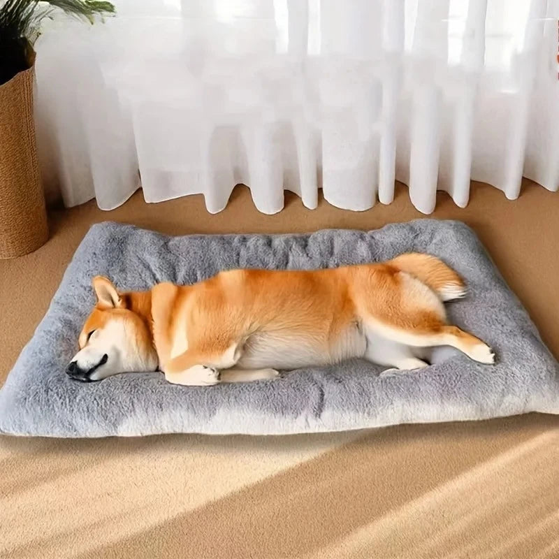 Thickened Plush Dog Bed Sofa Breathable Comfortable Pet Mat