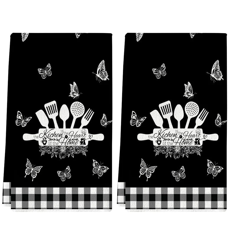 Super Absorbent Kitchen Towel Set for Cleaning and Cooking