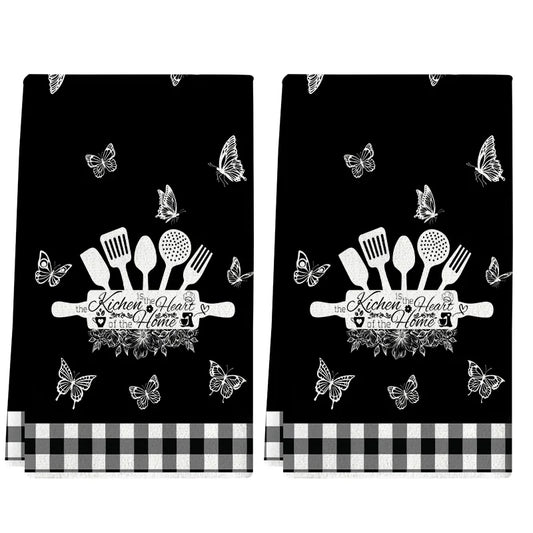 Super Absorbent Kitchen Towel Set for Cleaning and Cooking