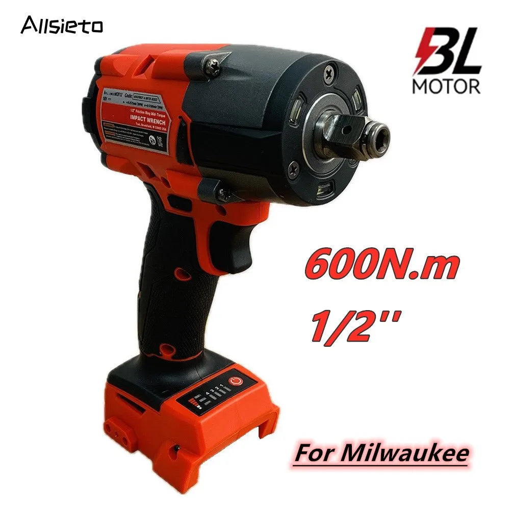 Milwaukee 18V Brushless Impact Wrench Kit For Tire Change