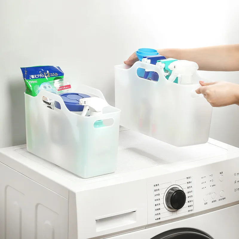 2/3 Pack Under Sink Organizer Kitchen Bathroom Cabinet Organizers and Storage Box Multi-purpose Plastic Organizer Baskets