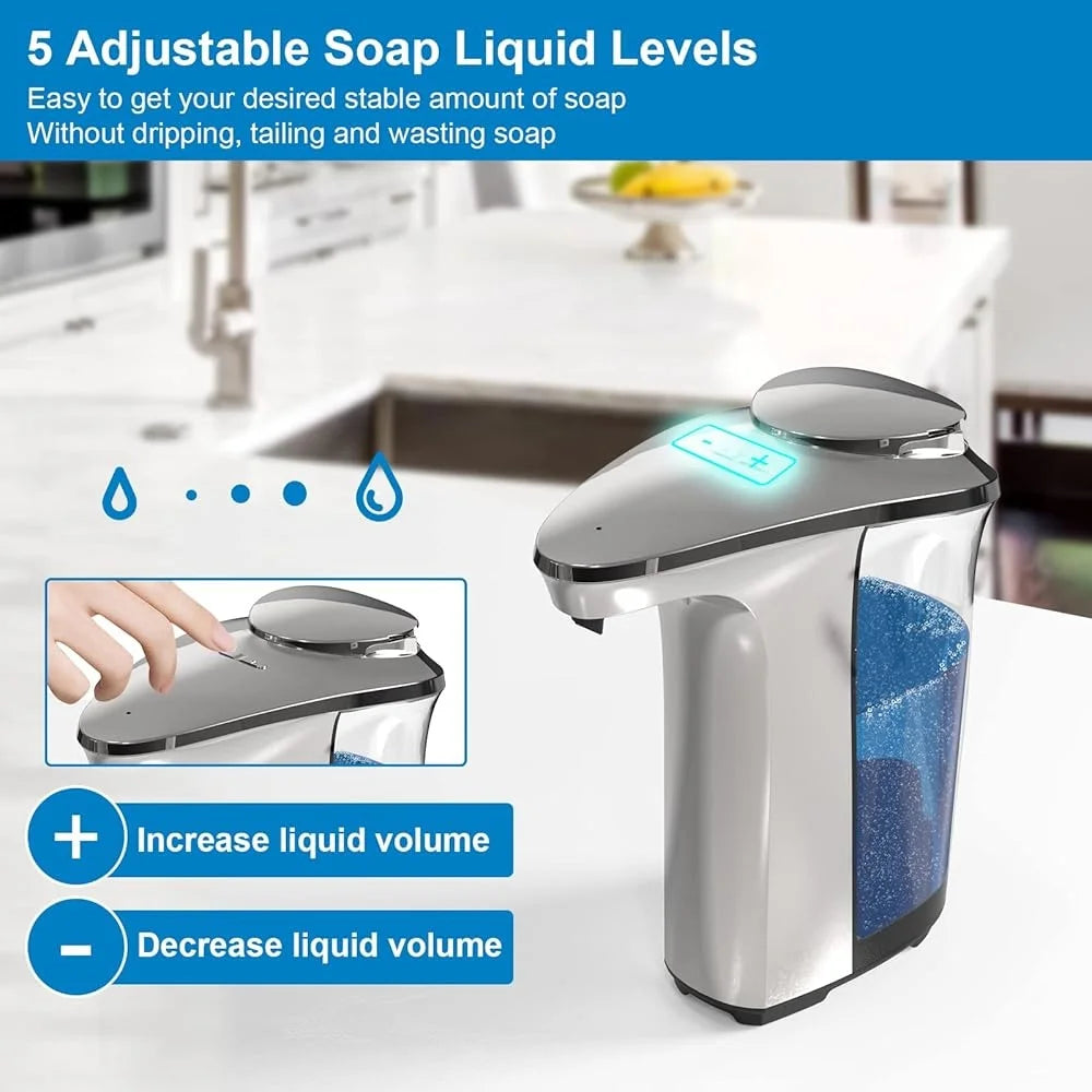 Touchless Infrared Soap Dispenser For Kitchen And Bathroom