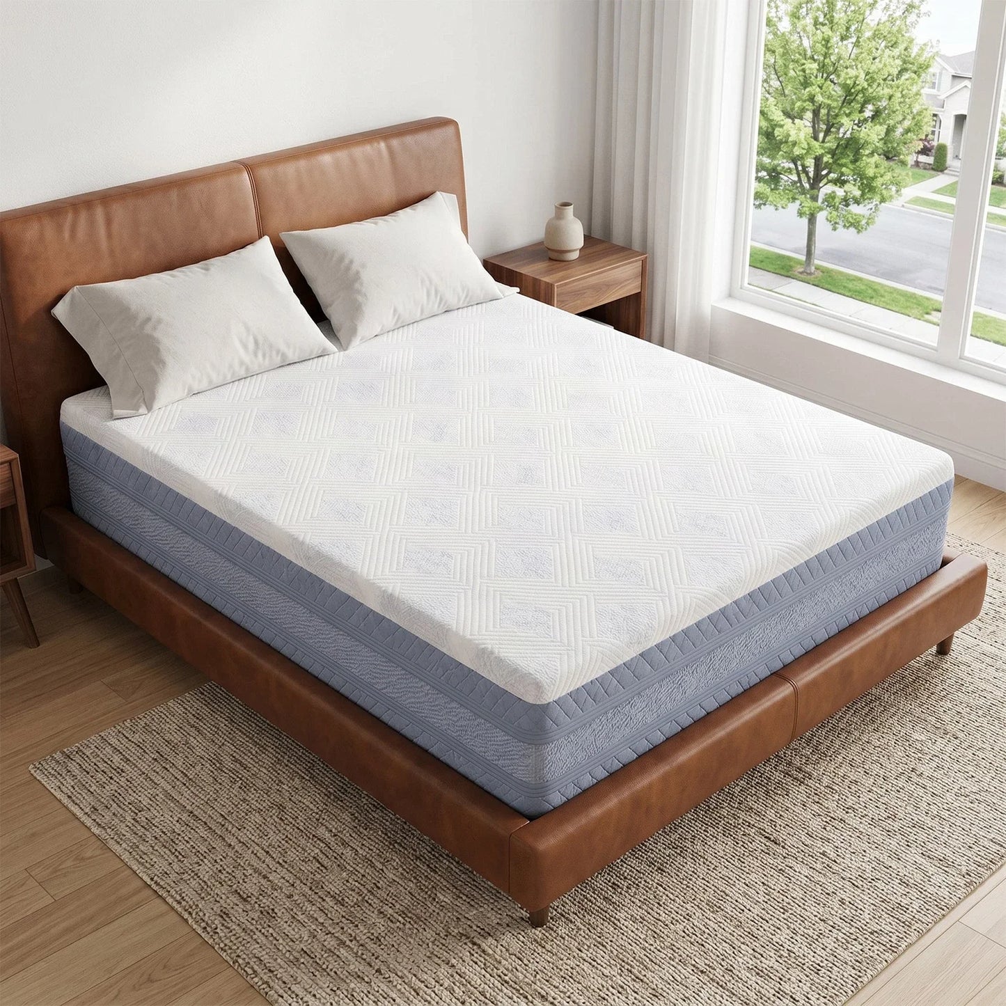 Luxury High Density Memory Foam Mattress With Certifications