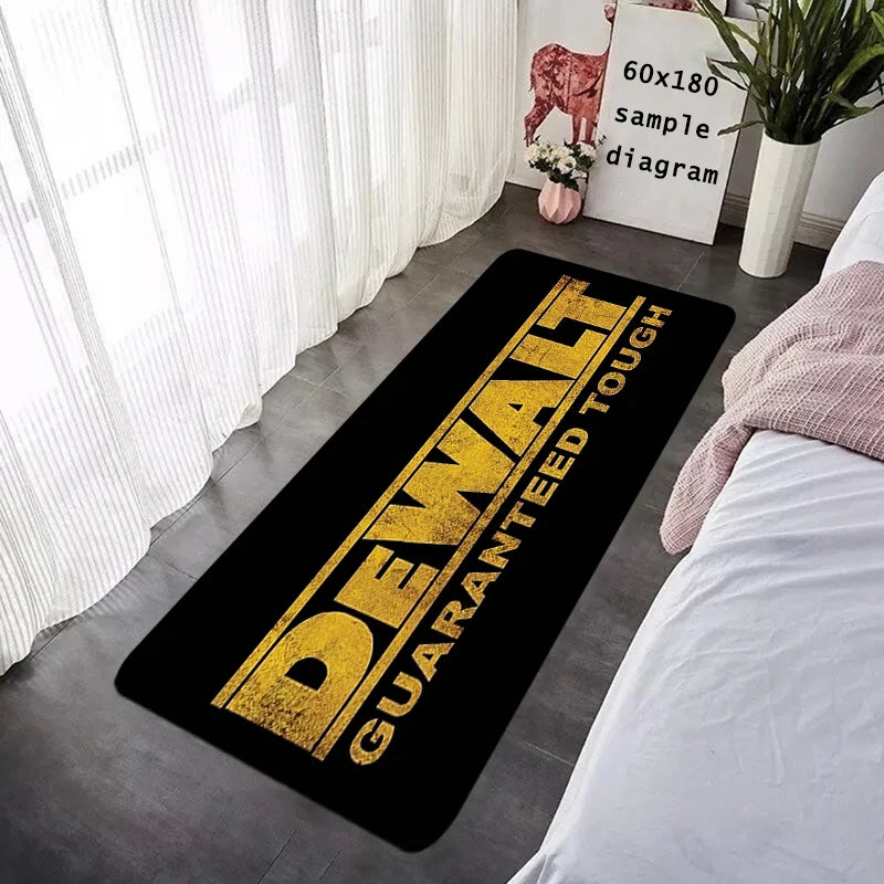 Interior Floor Mat Bathroom Doormat D-DeWalts Non-slip Foot Rug for Entryway Kitchen Carpet Bedroom Soft Bedside Mats Home Decor