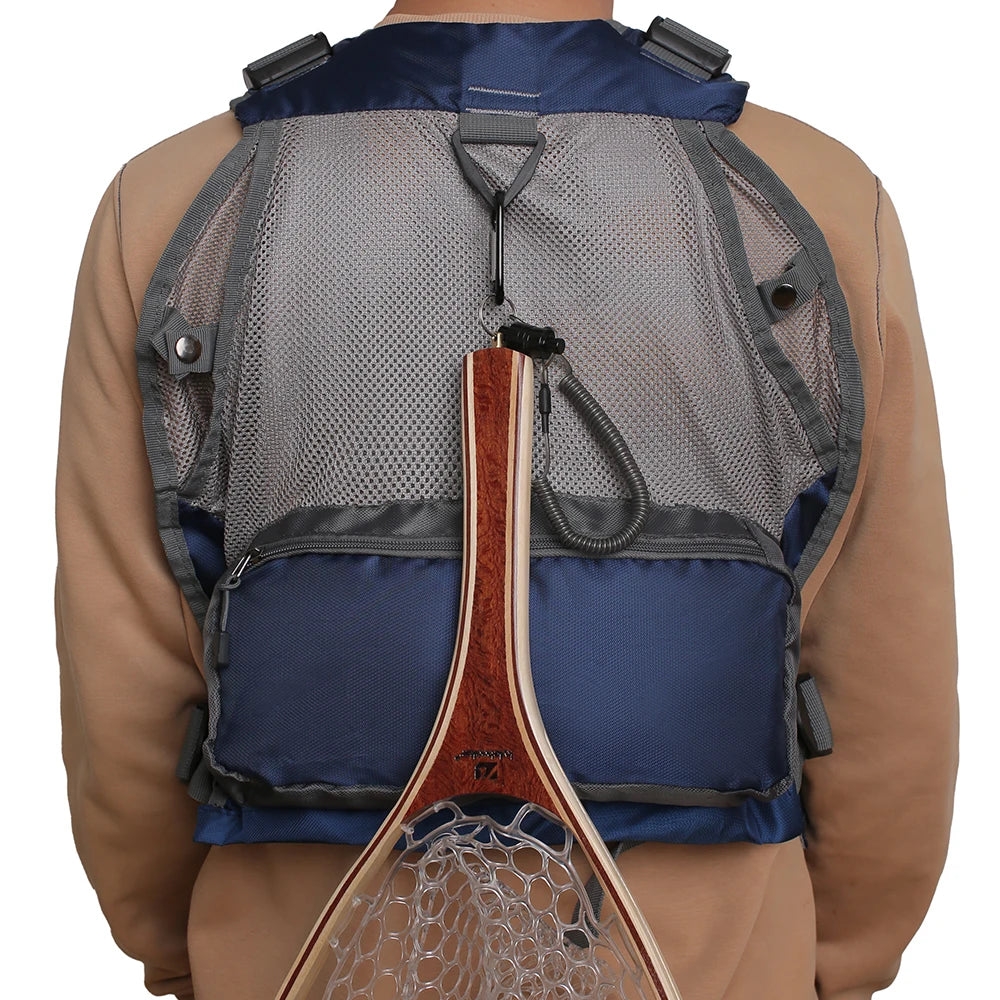 Fly Fishing Vest for Men Women, Comfortable Adjustable Fishing Vest with Multi-Pockets