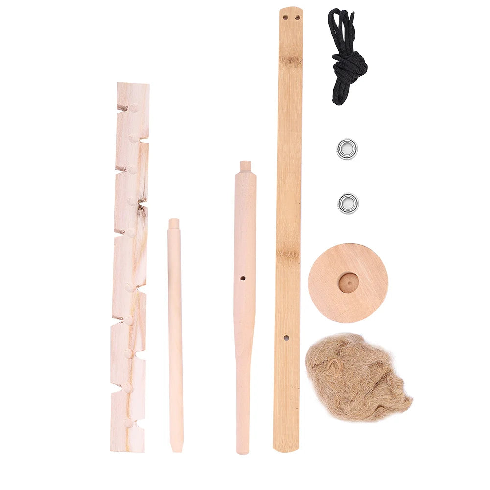 Fire Making Tool Outdoor Emergency Fire Tool Wood Drilling Fire Making Tool Survival Emergency Ignitor Kit for Outdoor Camping