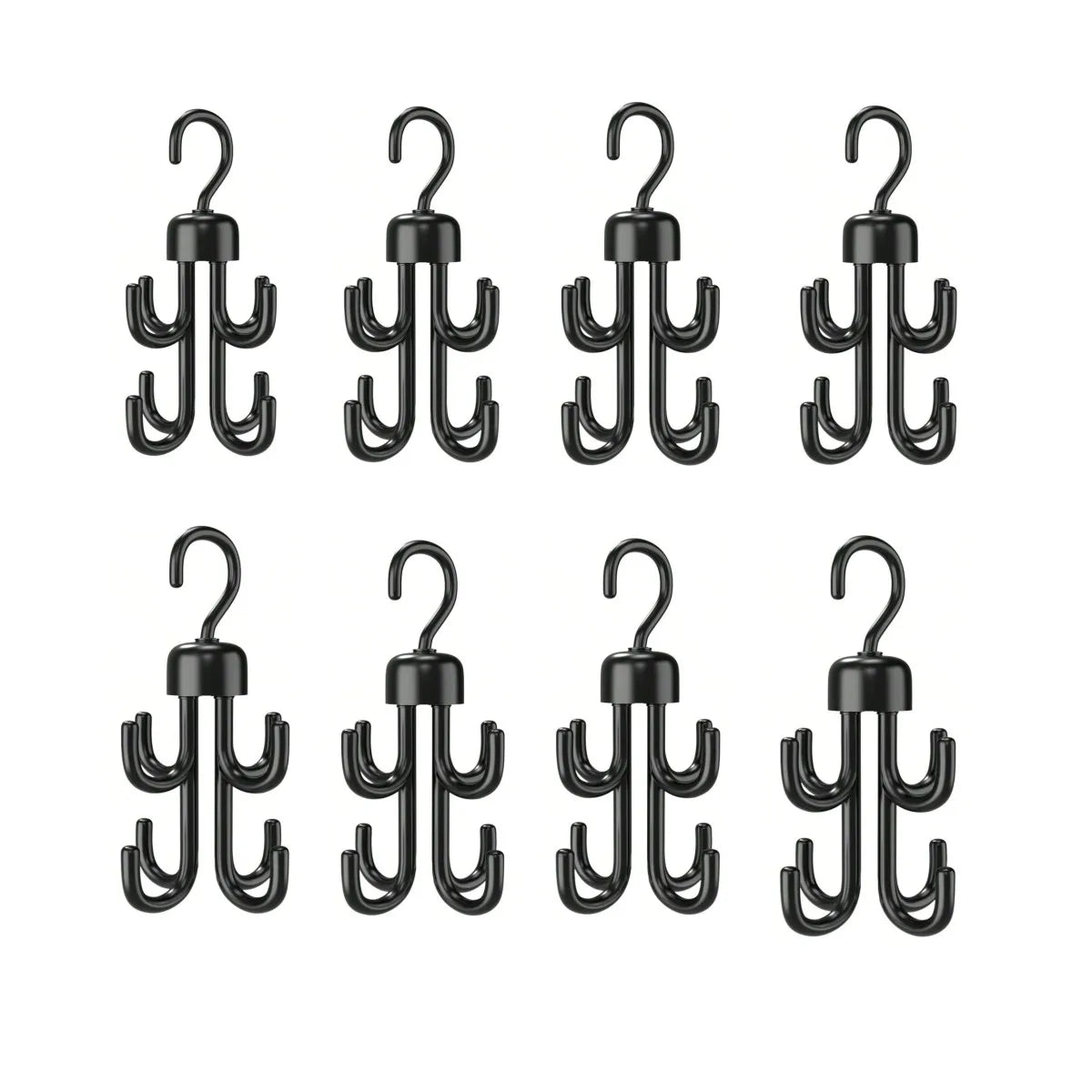 Multifunctional Closet Hook, Rotatable Hanging Organizer Closet Clothes Hangers Handbags Storage Hooks
